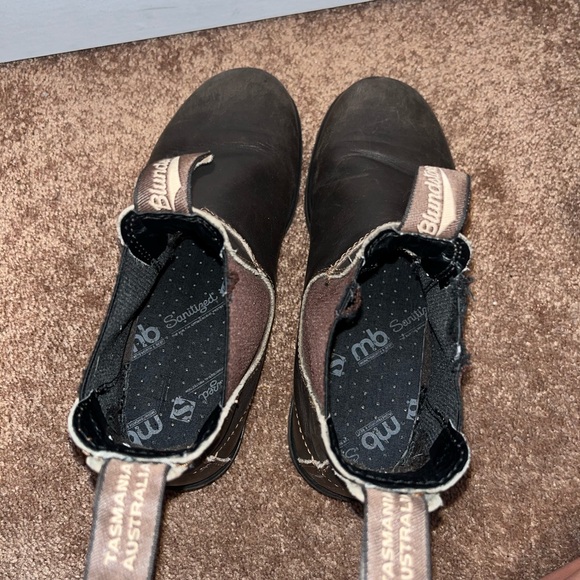 Blundstone Men's Brown Leather Boots - Picture 3 of 4